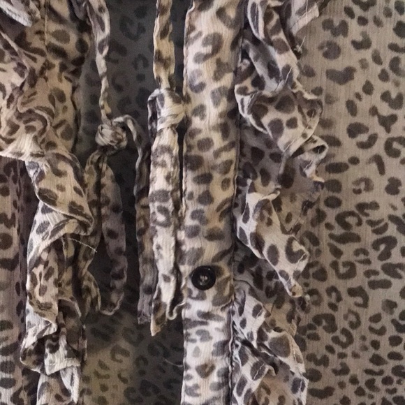 Leopard blouse - Picture 3 of 4